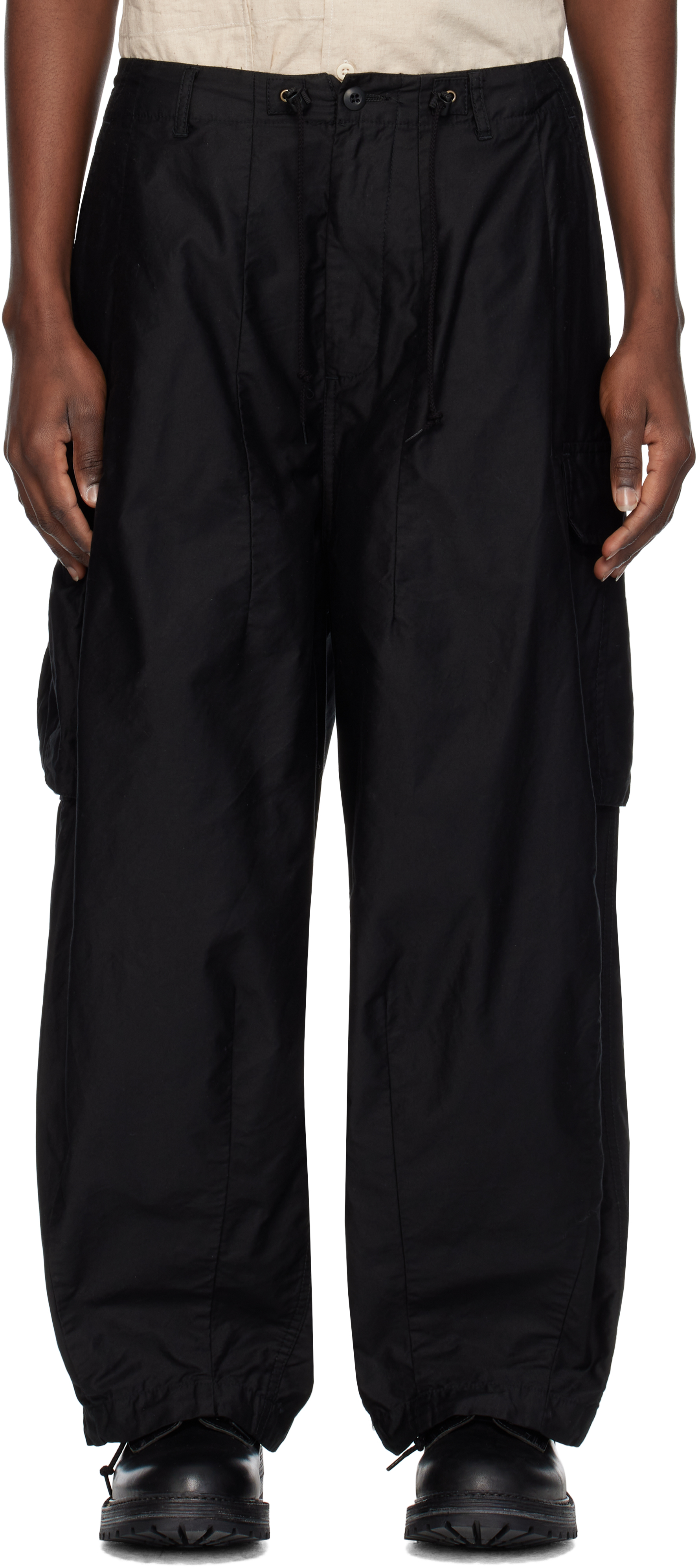 Black H.D. Cargo Pants – On Sale Now with Up to 10% Off