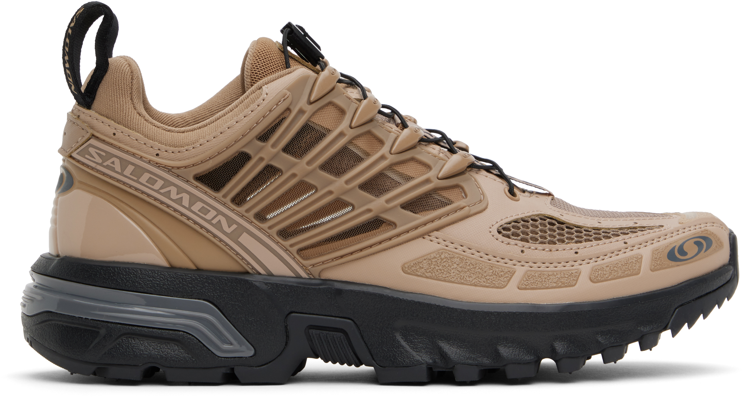 スニーカー Acs Pro Ltr Sneakers - SALOMON - Leather - Beige Salomon Beige ACS Pro Sneakers - Casual Shoes - BeyondStyle