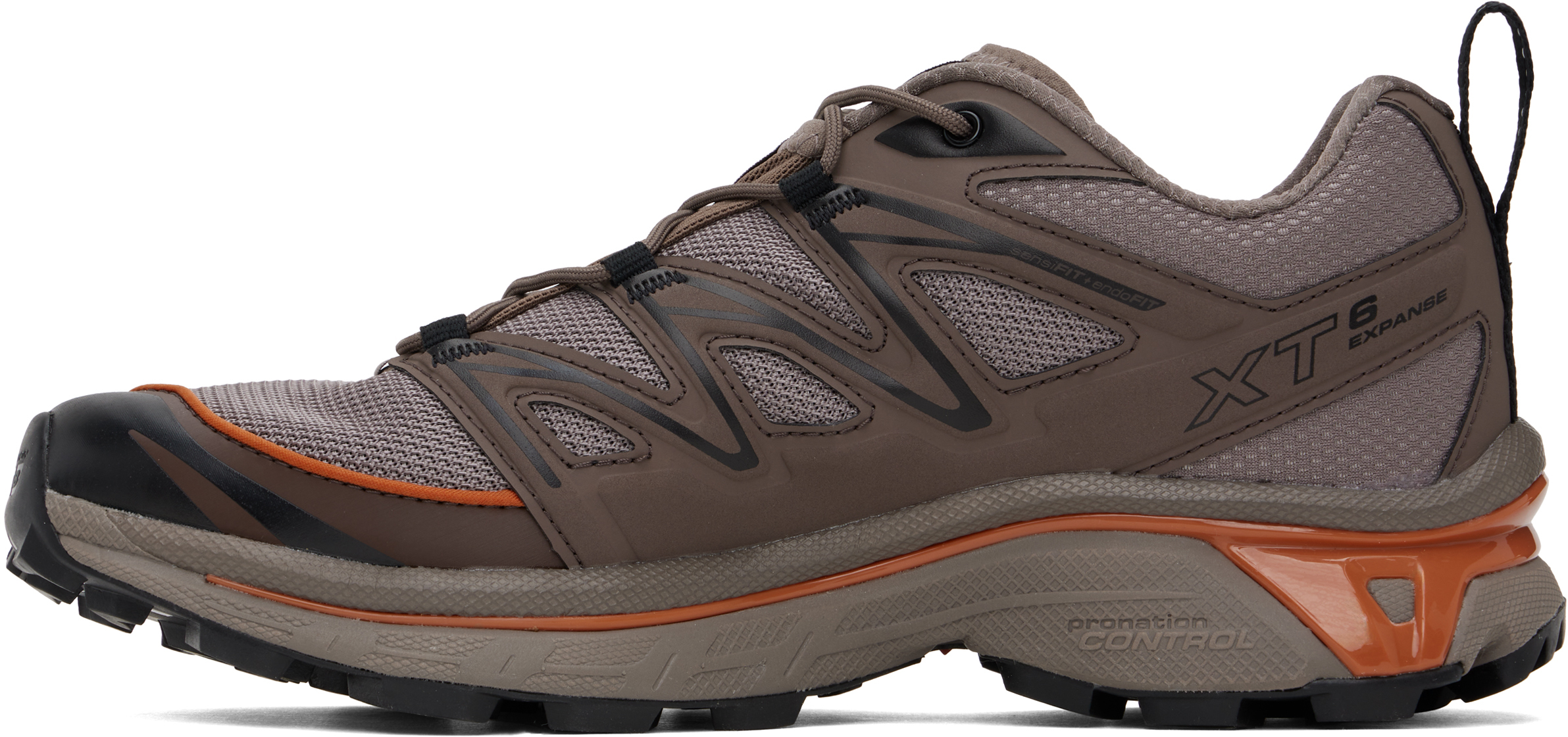 Shop Brown & Orange Xt-6 Expanse Sneakers on Sale at