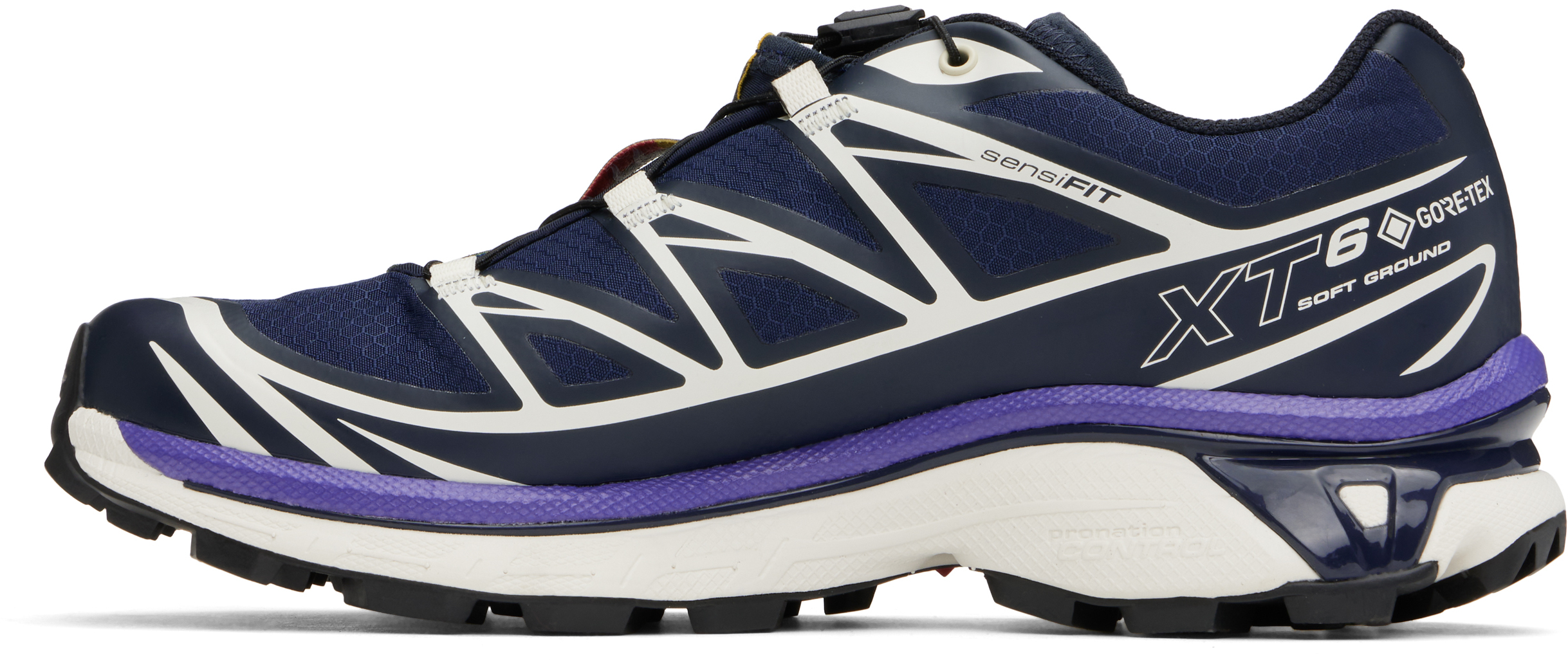 Shop Navy & Off-White XT-6 GORE-TEX Sneakers on Sale at