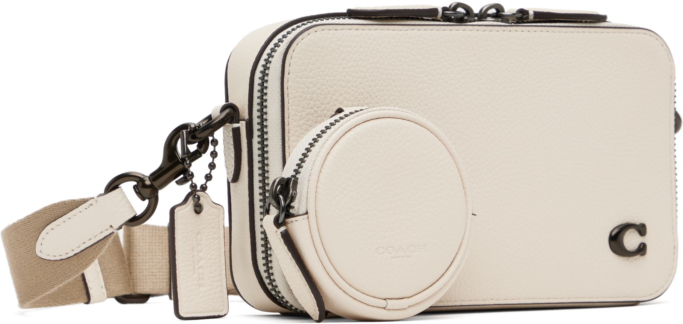 Coach Off-White Charter Slim Crossbody Bag - Shoulder Bags