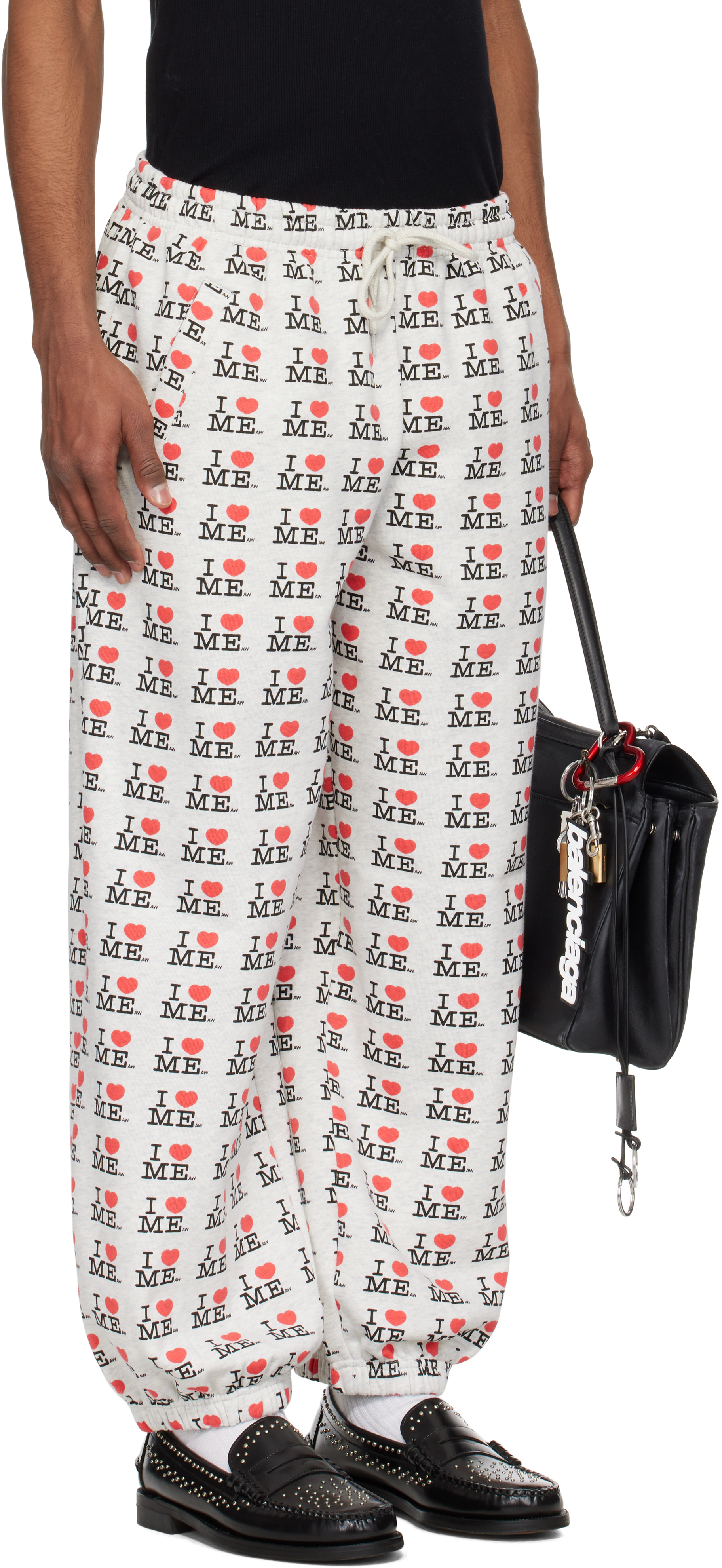 パンツ Ashley Williams/BLACK I HEART ME JOGGERS BLACK I HEART ME JOGGERS – Ashley Williams