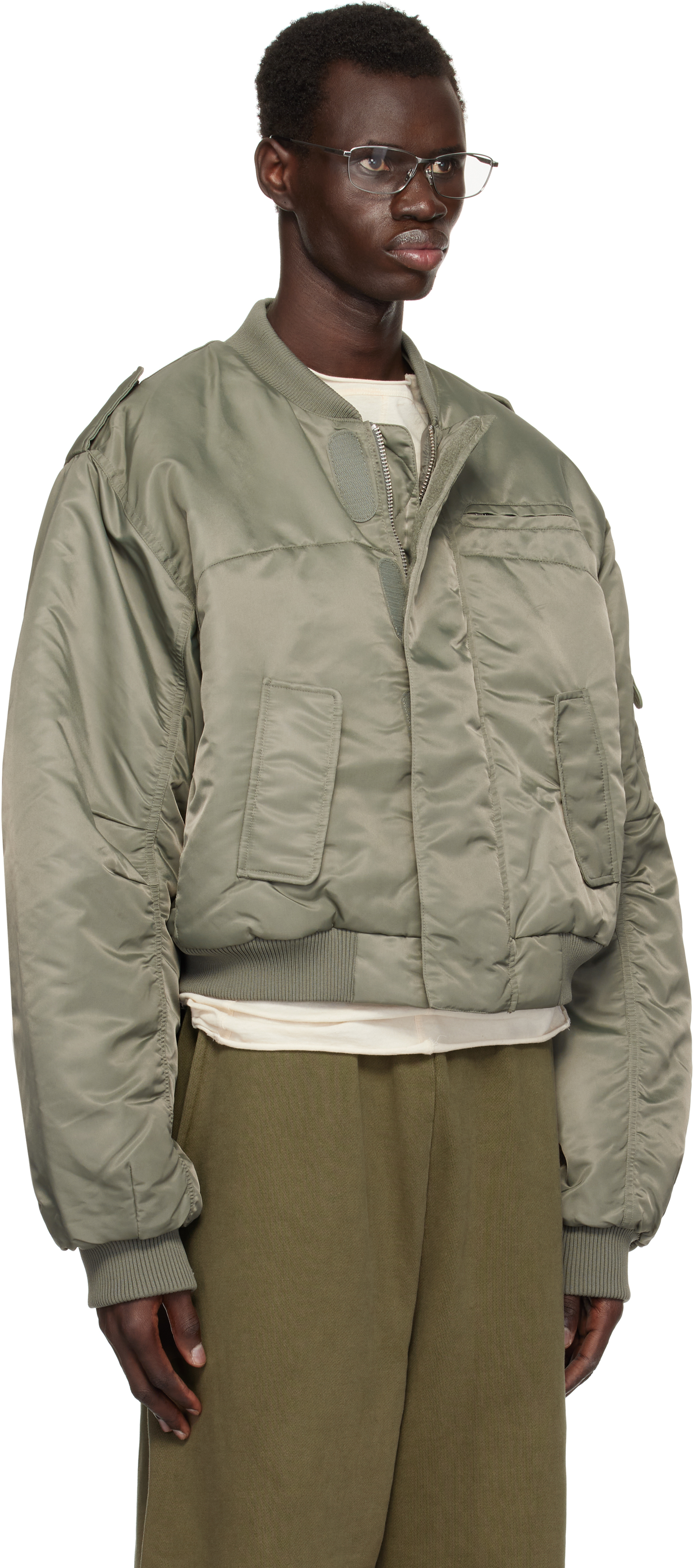 Green A-2 Bomber Jacket – On Sale Now with Up to 75% Off