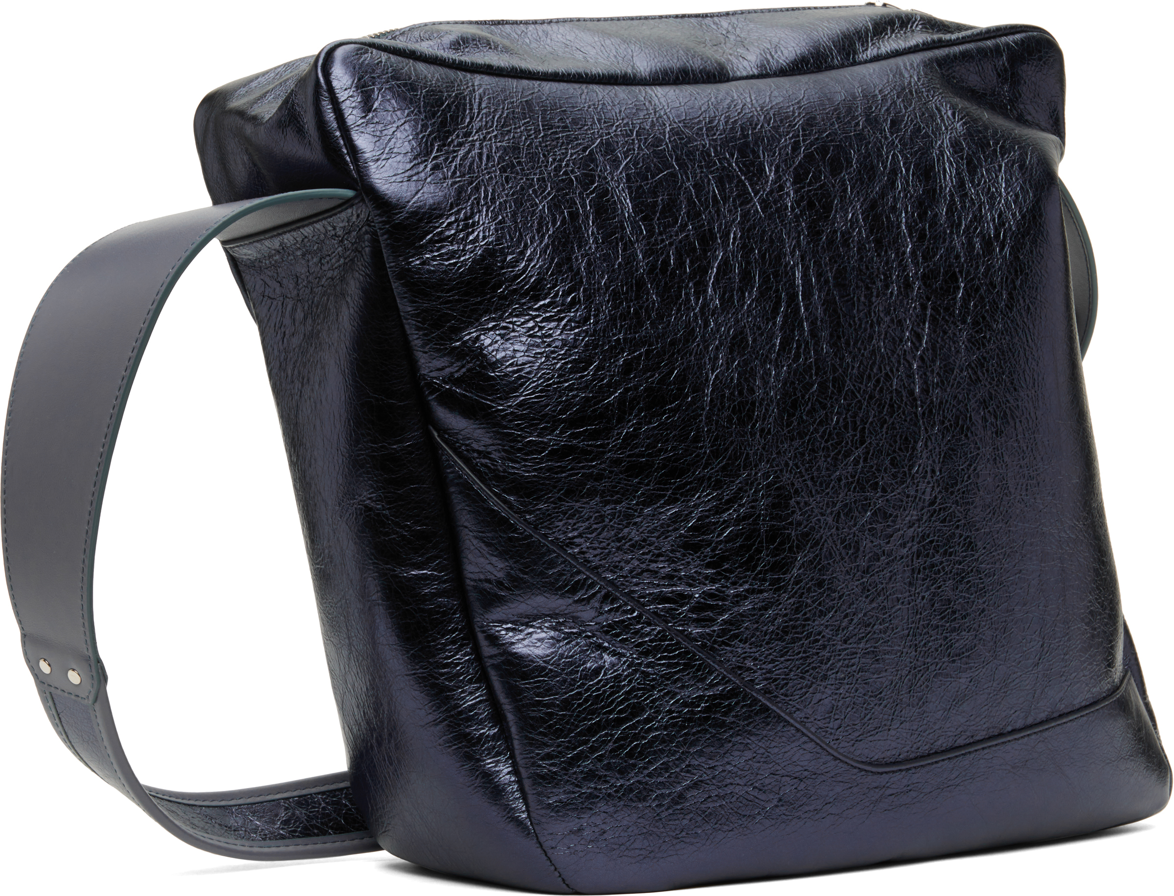 Kiko Kostadinov Blue Deultum Bag - Shoulder Bags - Save