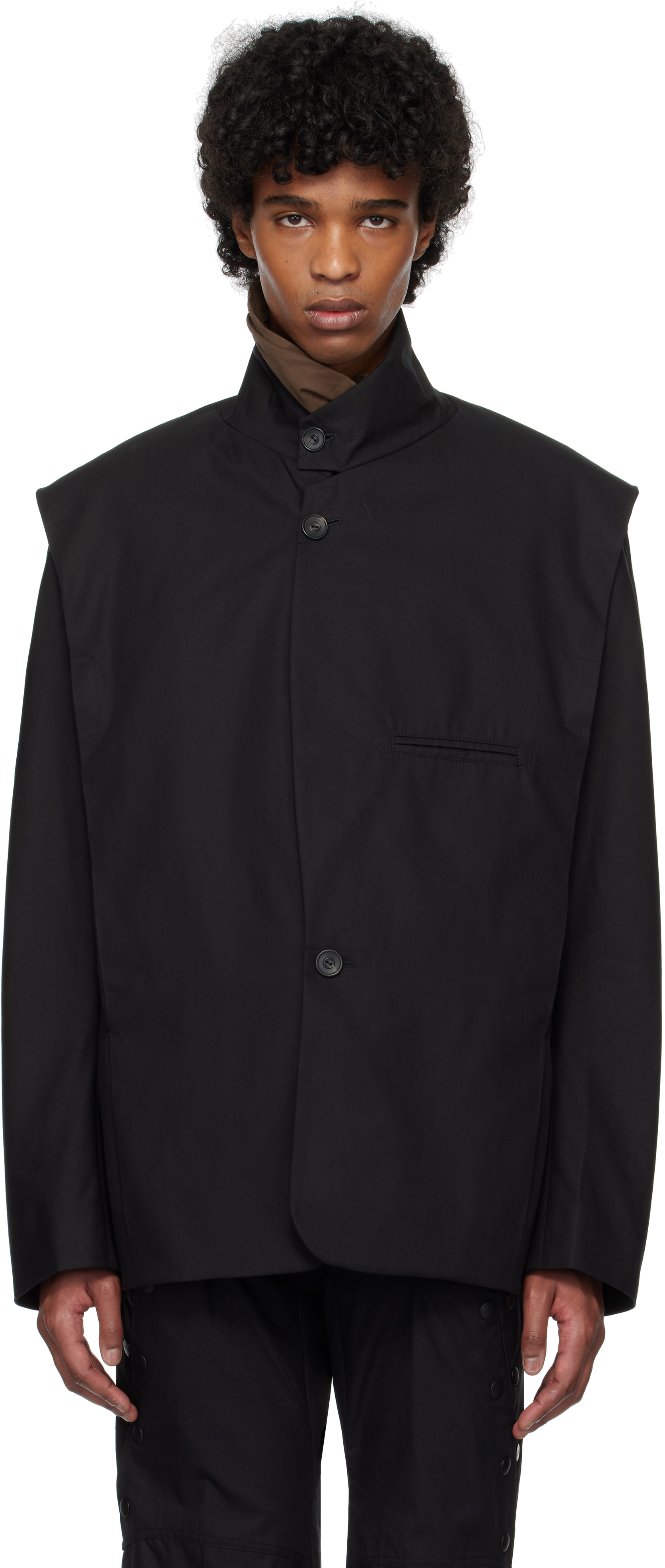 navin k-dart ジャケット　44 Black Navin K-Dart Blazer – On Sale Now with Up to 48% Off