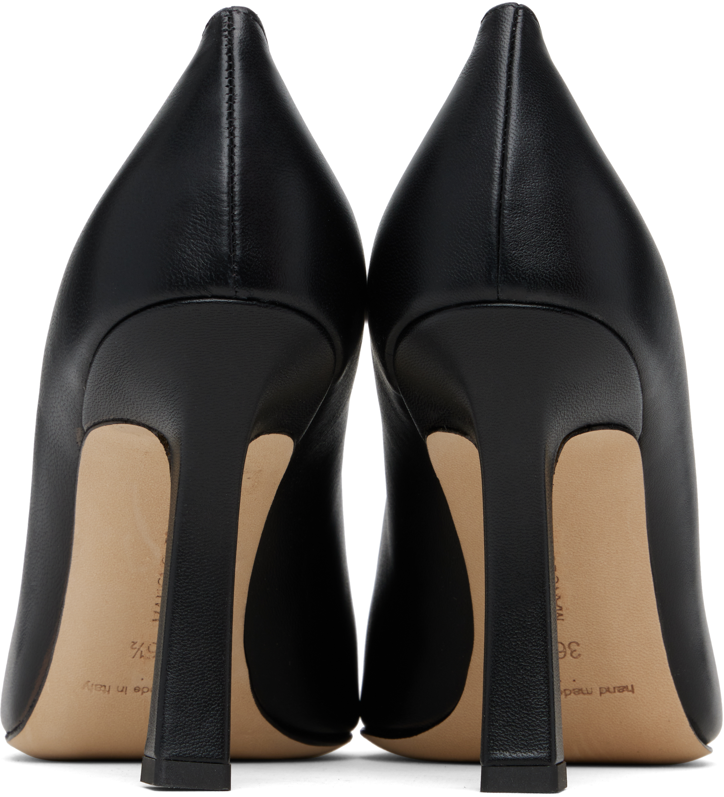 Manolo Blahnik Black Moira Heels - High Heels - Free Shipping