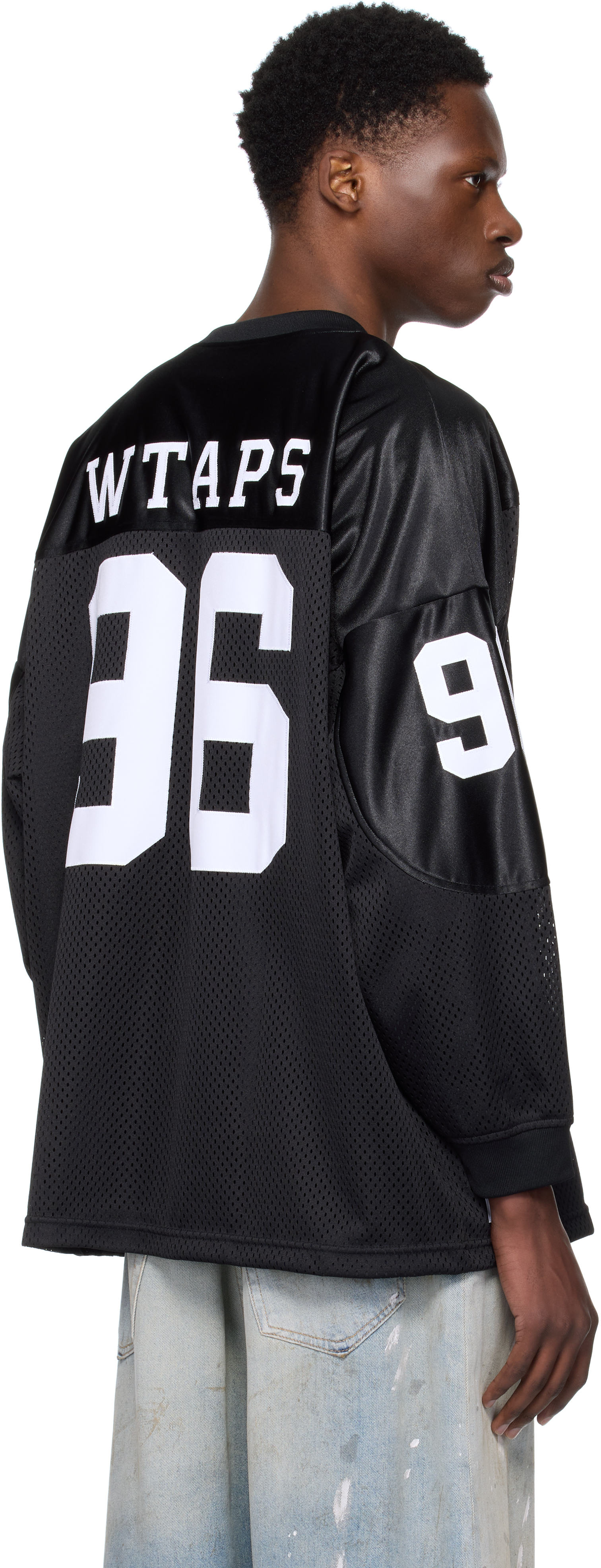 Wtaps Black 'XRAY 96' Netminder LS T-shirt - T-Shirts - BeyondStyle