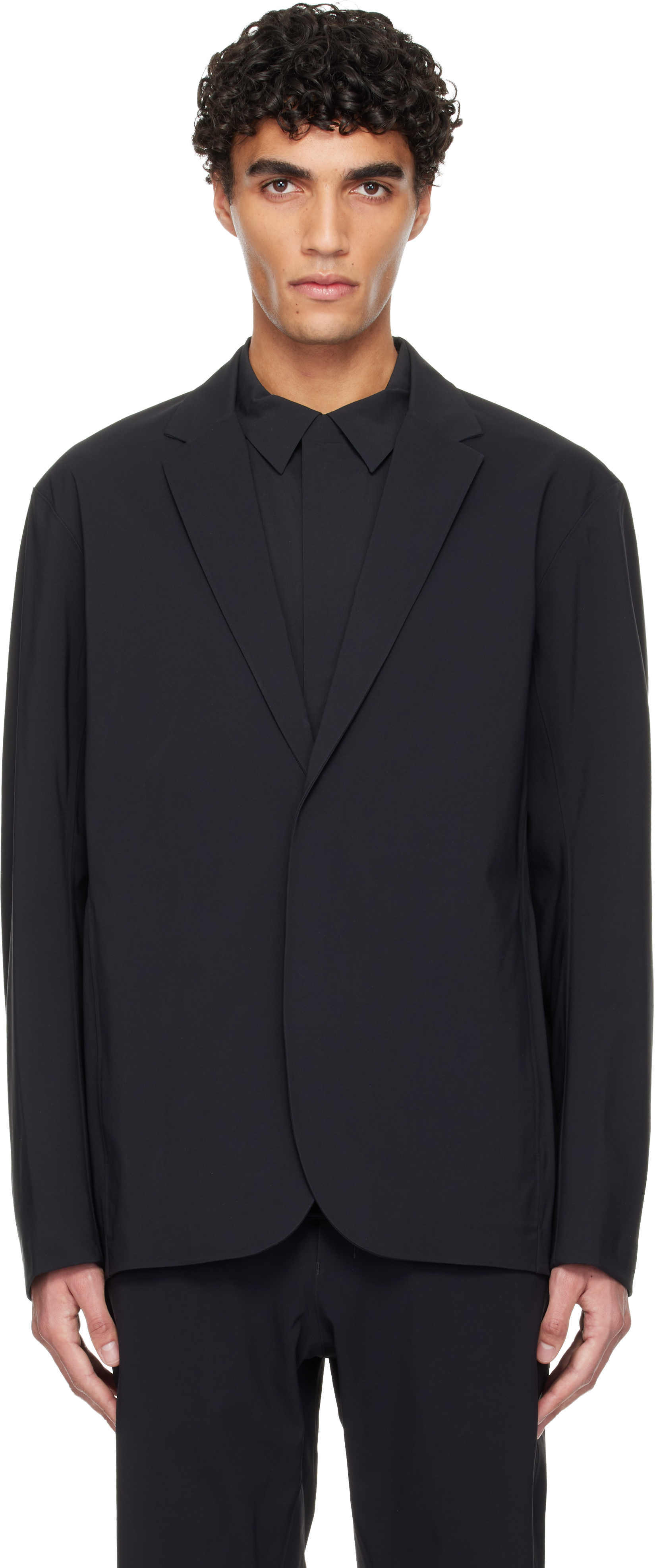 Veilance Black Indisce MX Blazer - Suits - BeyondStyle
