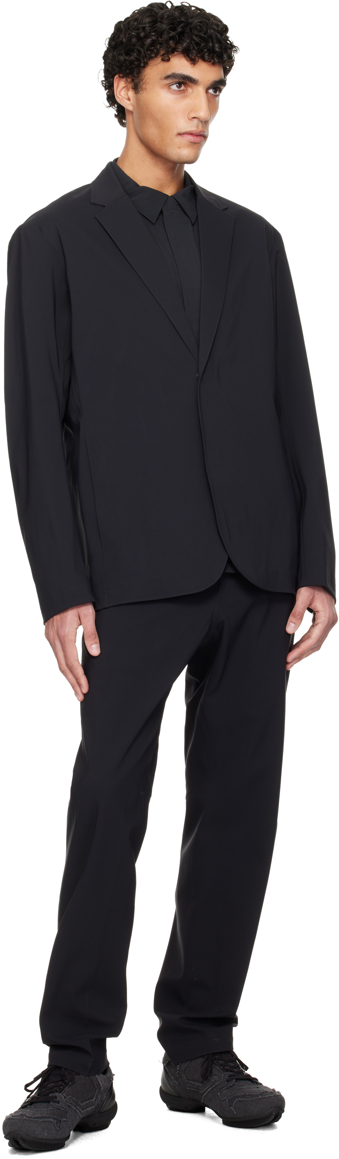 Veilance Black Indisce MX Blazer - Suits - BeyondStyle