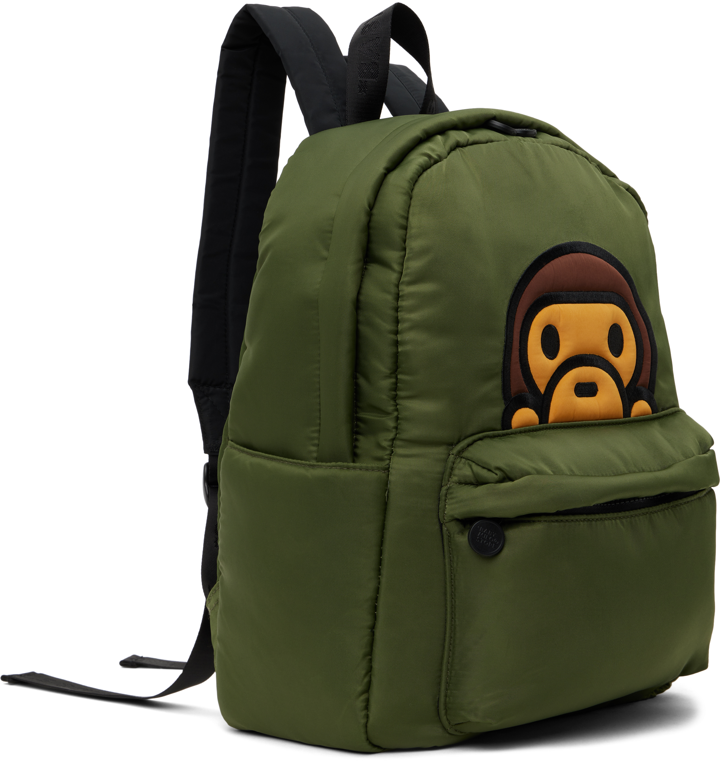 Shop Kids Khaki Baby Milo Medium Backpack on Sale at