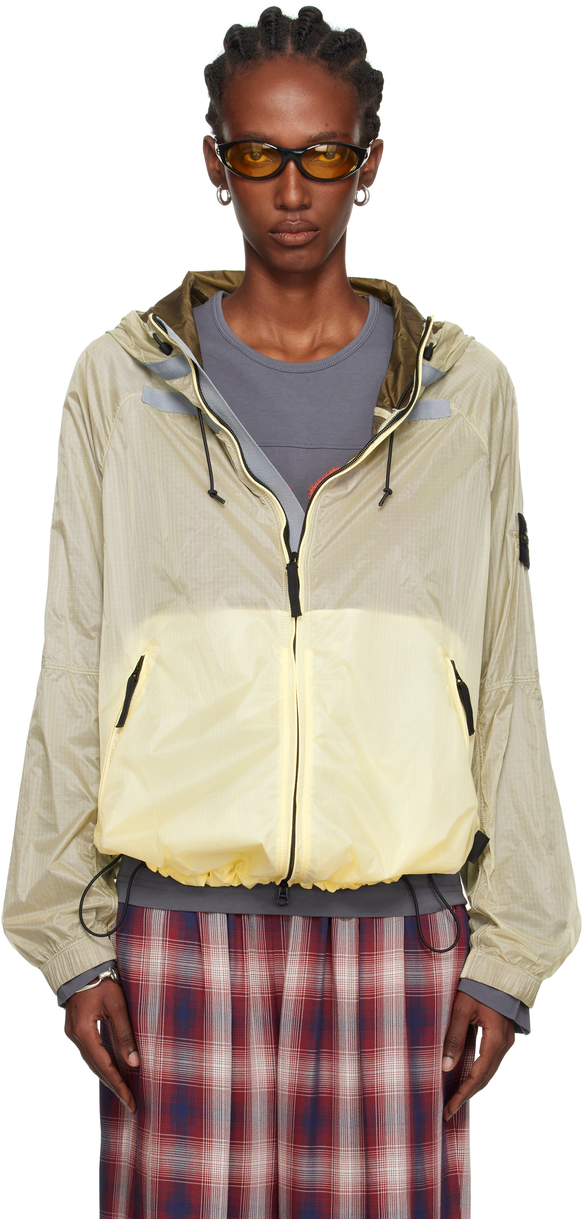 Off-White Q100008 Ripstop Light HT Nylon Jacket – On Sale Now with