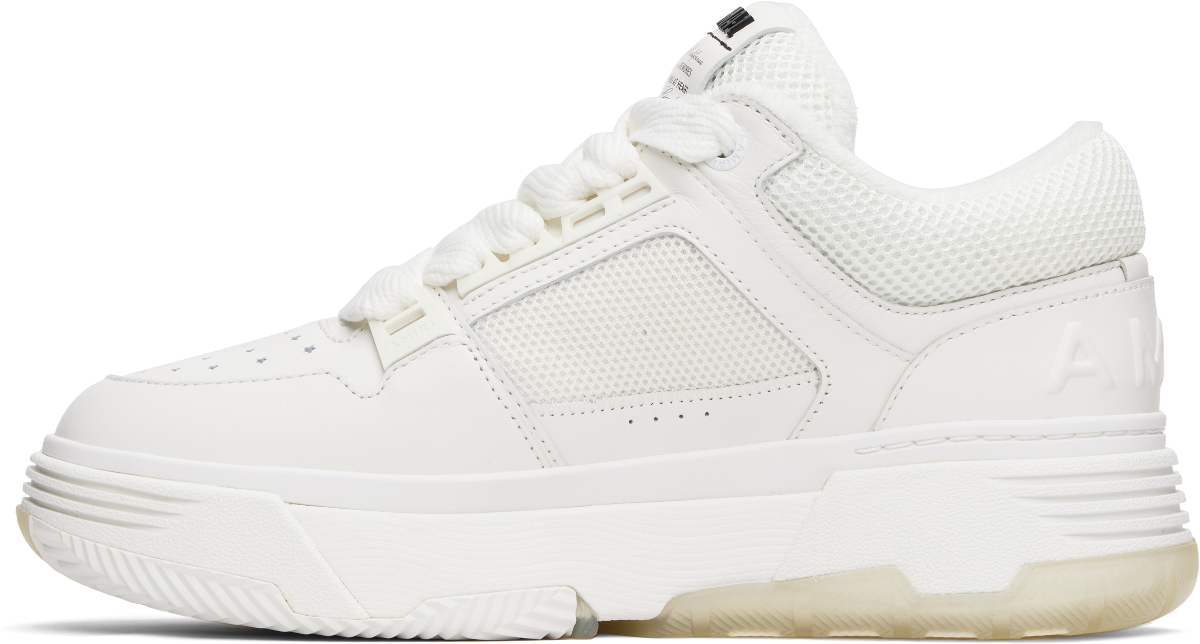 AMIRI☆スニーカー 23cm ホワイトxシルバー星 春夏秋冬 AMIRI White MA-1 Sneakers - Casual Shoes - Save Extra 10