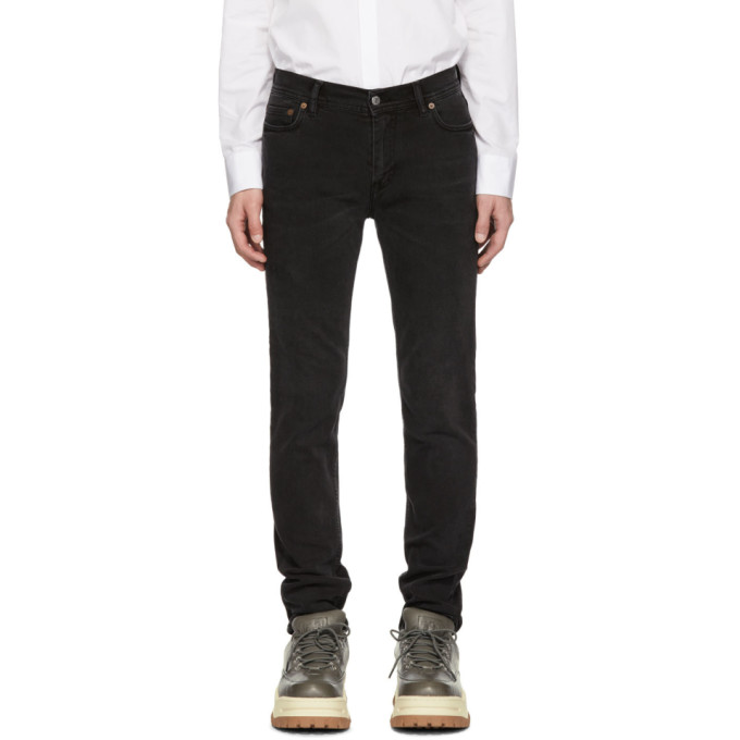 acne stay black jeans