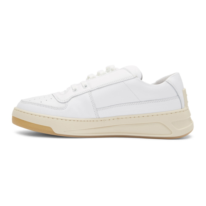 ACNE STUDIOS WHITE PEREY SNEAKERS