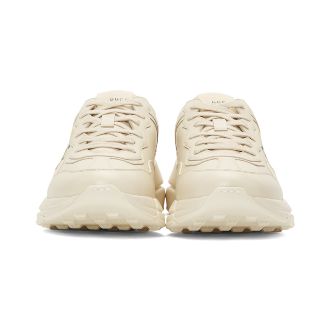 GUCCI Off-White Box Logo Ryhton Sneakers