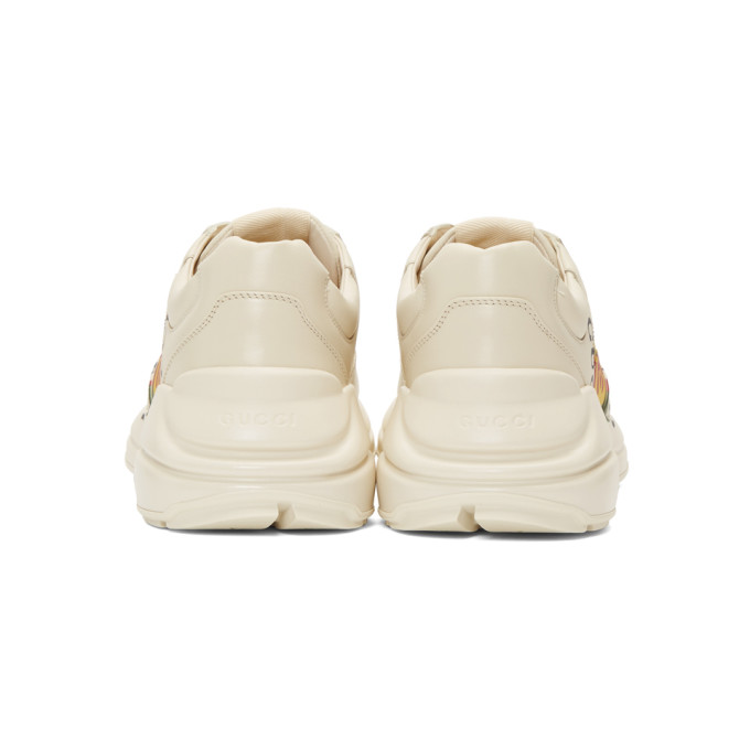 GUCCI Off-White Box Logo Ryhton Sneakers