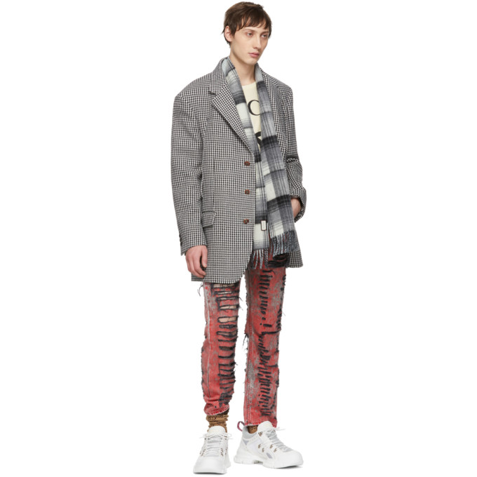 GUCCI White Flashtrek Sneakers