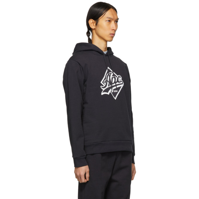 A.P.C. A.P.C. NAVY WAYNE HOODIE