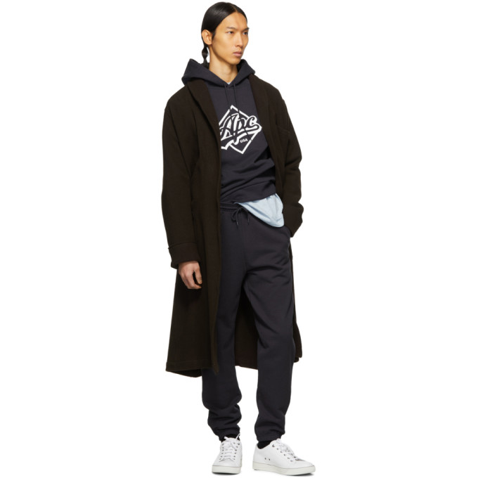 A.P.C. A.P.C. NAVY WAYNE HOODIE