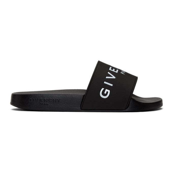 Click to view more detailed imagery on our partner's website Givenchy Women's Be08209809001 Black Rubber Sandals