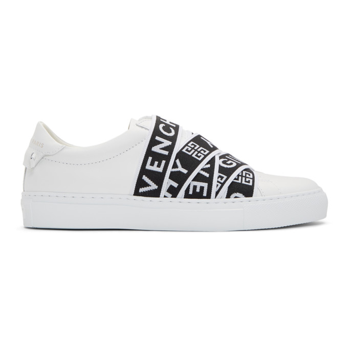 GIVENCHY GIVENCHY WHITE 4G ELASTIC URBAN KNOTS SNEAKERS