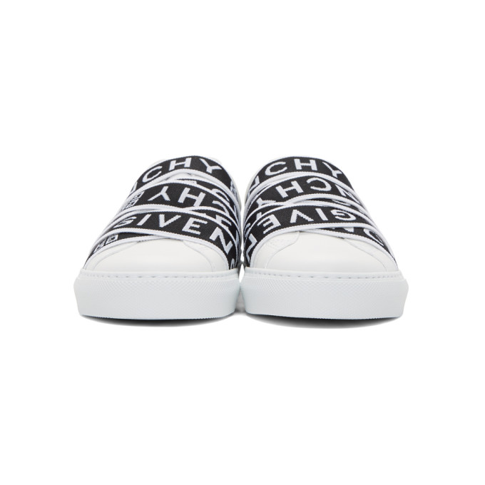 GIVENCHY GIVENCHY WHITE 4G ELASTIC URBAN KNOTS SNEAKERS