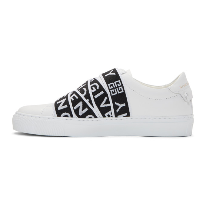 GIVENCHY GIVENCHY WHITE 4G ELASTIC URBAN KNOTS SNEAKERS