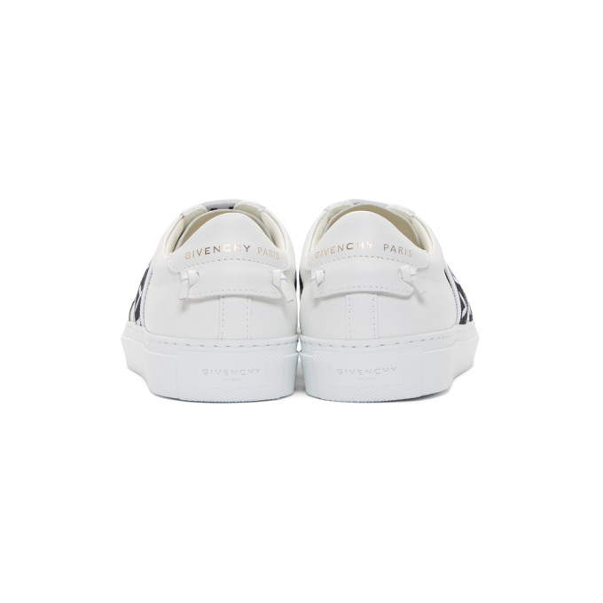 GIVENCHY GIVENCHY WHITE 4G ELASTIC URBAN KNOTS SNEAKERS