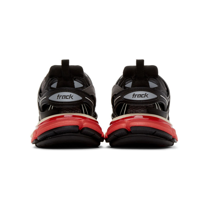 BALENCIAGA BLACK & GREY TRACK SNEAKERS