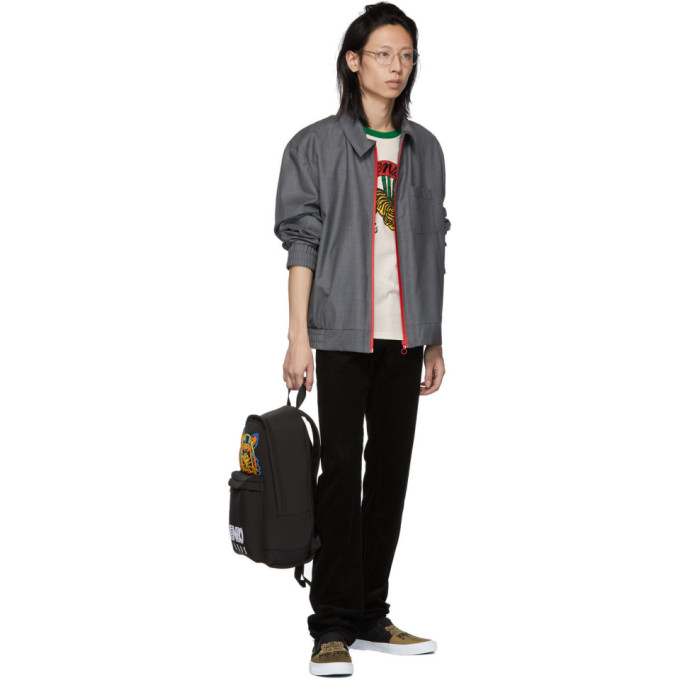 KENZO KENZO WHITE BAMBOO TIGER T-SHIRT