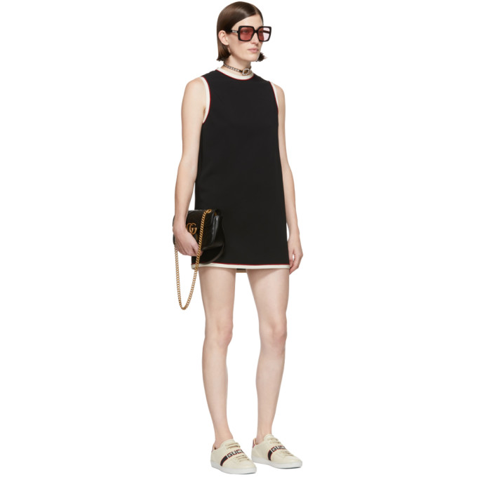 GUCCI WHITE ELASTIC BAND NEW ACE SNEAKERS
