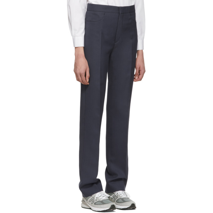 TOTÊME TOTEME BLUE TROIA TROUSERS