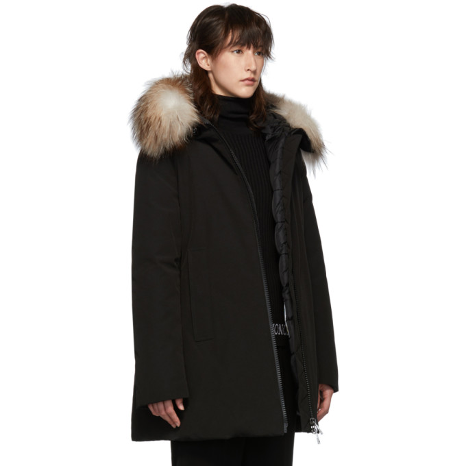 MONCLER BLACK DOWN BLAVET PARKA