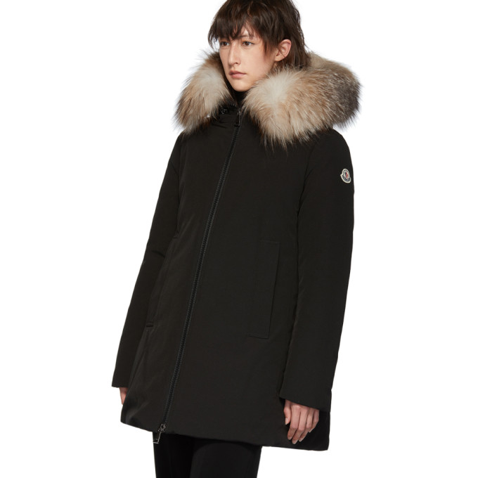 MONCLER BLACK DOWN BLAVET PARKA