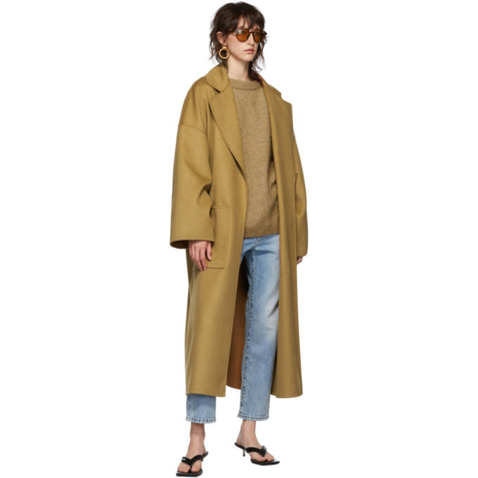 ACNE STUDIOS ACNE STUDIOS BROWN MOHAIR OVERSIZED SWEATER