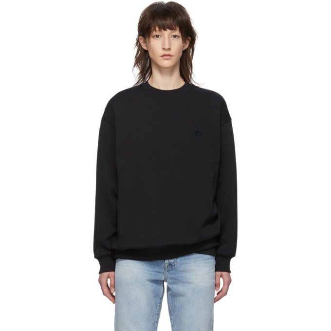 acne studios black sweatshirt