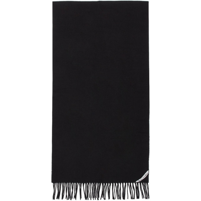 ACNE STUDIOS ACNE STUDIOS BLACK CANADA NR NEW SCARF