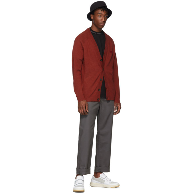 ACNE STUDIOS ACNE STUDIOS WHITE HOOK PEREY STRAP SNEAKERS