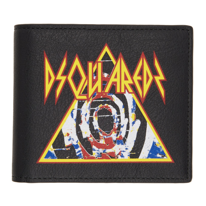 DSQUARED2 DSQUARED2 BLACK ROCK BIFOLD WALLET