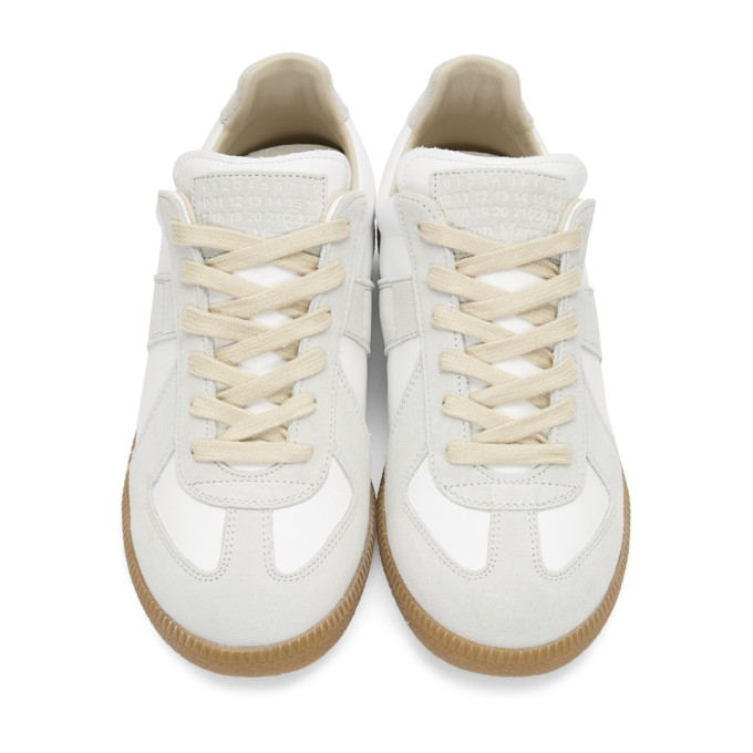 MAISON MARGIELA White Replica Sneakers