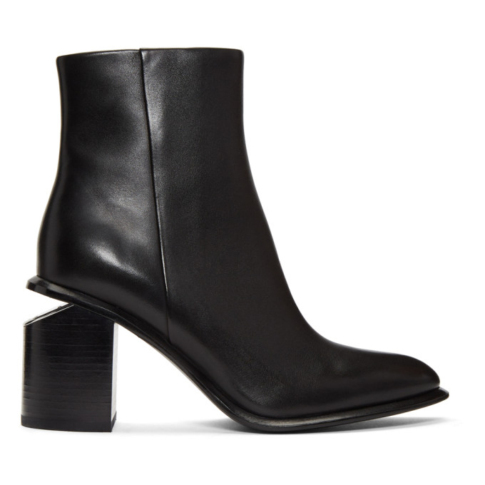ALEXANDER WANG BLACK ANNA BOOTS