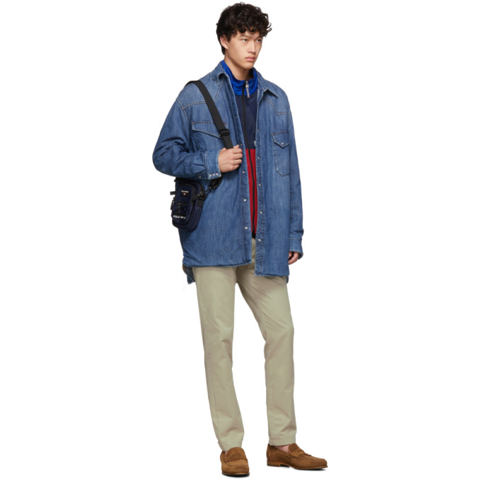 POLO RALPH LAUREN POLO RALPH LAUREN NAVY POLO SPORT CROSSBODY BAG