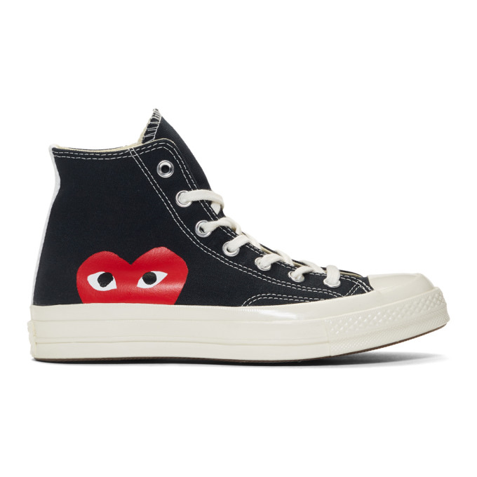 Comme Des GarÇOns Play Comme Des Garcons Play Black Converse Edition ...