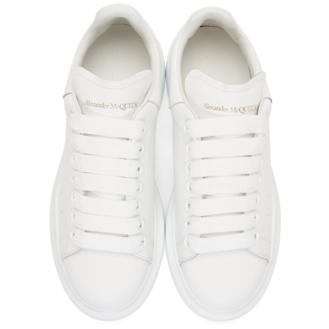 ALEXANDER MCQUEEN White Oversized Sneakers