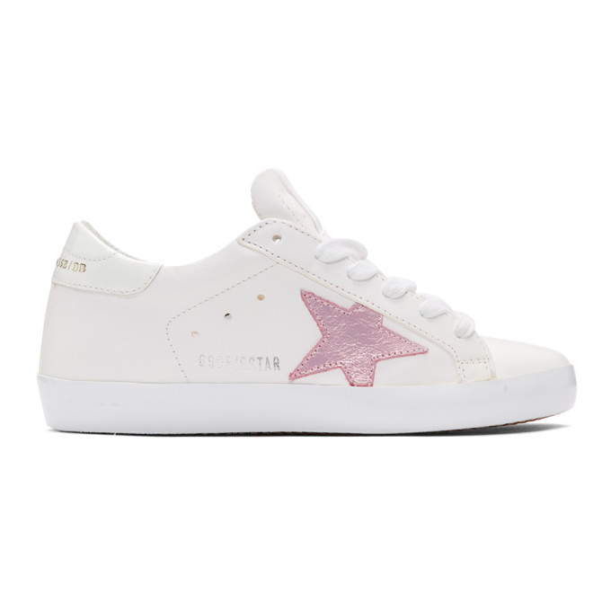 golden goose white shoes