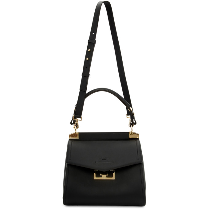 Givenchy Black Small Waxy Mystic Bag In 001 Black | ModeSens