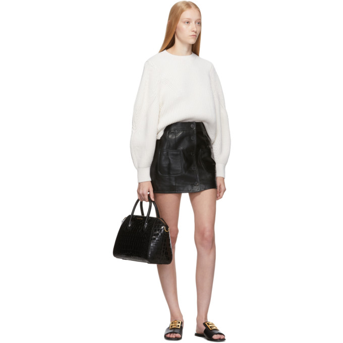 GIVENCHY GIVENCHY BLACK 4G FLAT MULES