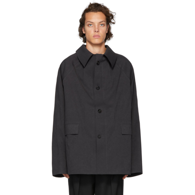 Click to view more detailed imagery on our partner's website Kassl Editions Original Oil Cotton-blend Coat In Japaneseblu