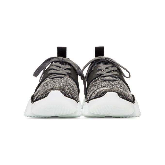 GIVENCHY GIVENCHY GREY JAW SOCK SNEAKERS