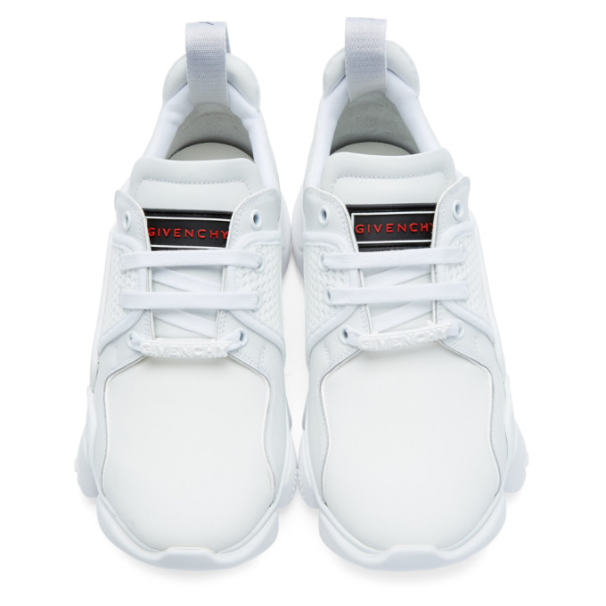 GIVENCHY GIVENCHY WHITE JAW SNEAKERS